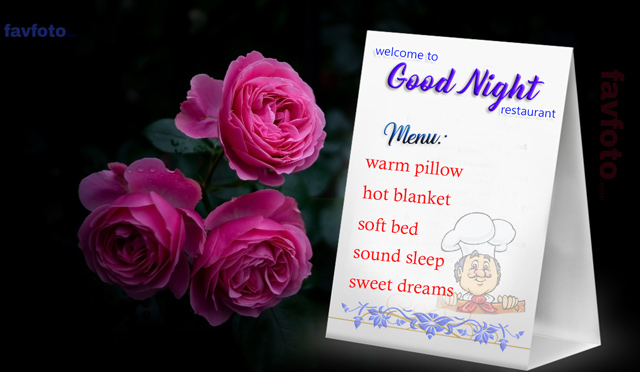 good night friend image