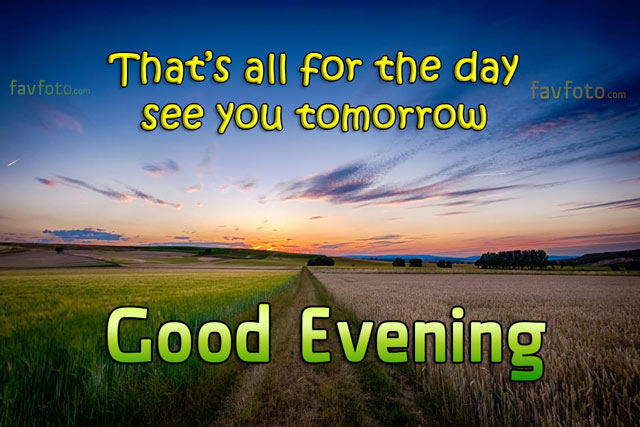 good evening wishes