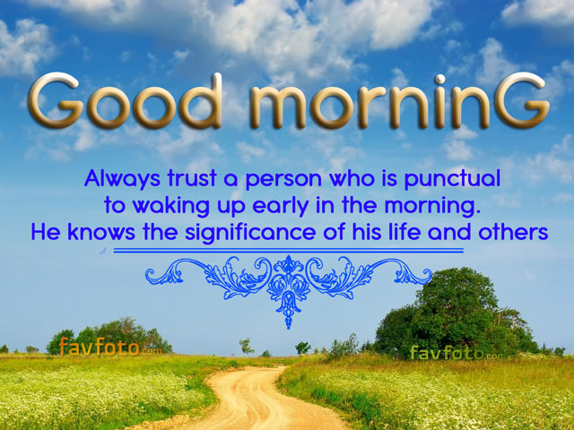 good morning quotes inspirational in english