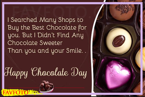 happy chocolate day quotes for wife