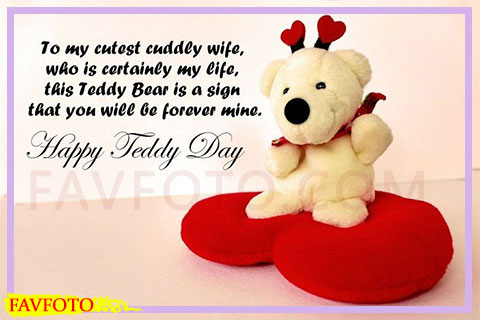 happy teddy day quotes for wife