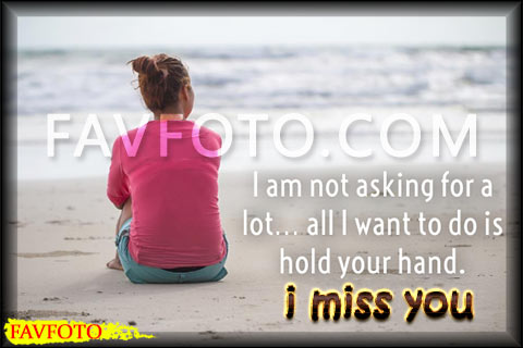  i miss you my love photo